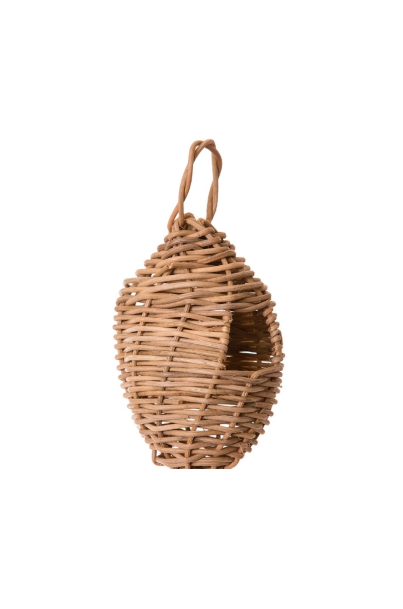 Wicker birdhouse from Gaza